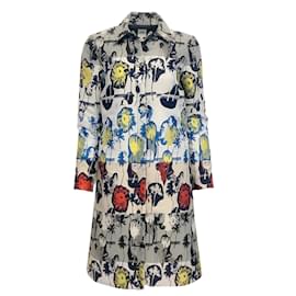 Opening Ceremony Multi Print Button Front Coat Multiple colors