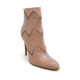 Botins ALAÏA Nude Cut Out Bege