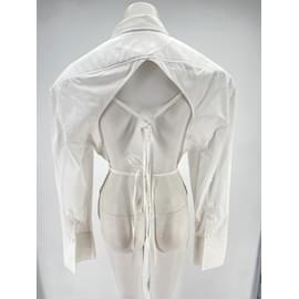 Thierry Mugler-T-shirts MUGLER.fr 40 cotton-Blanc