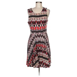 Cynthia Rowley Dress Multicolore Viscose Elastane L Multiple colors