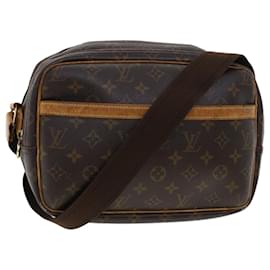 Louis Vuitton-LOUIS VUITTON Monogram Reporter PM Shoulder Bag M45254 LV Auth rd5212-Monogram