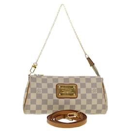 Louis Vuitton-LOUIS VUITTON Damier Azur Eva Shoulder Bag 2way N55214 LV Auth 32690-Other