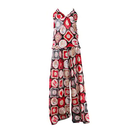 Chanel-CHANEL  Dresses T.fr 40 cotton-Red