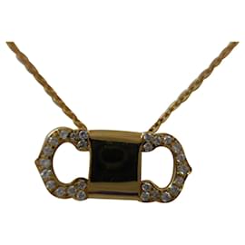 Cartier-Cartier Gold Diamond Necklace-Golden