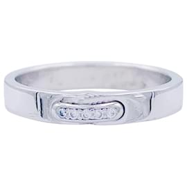 Chaumet-Chaumet ring , "Alliance Links Evidence", platinum, diamants.-Other