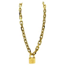 Louis Vuitton Collier Cadenas LV Edge D'oro