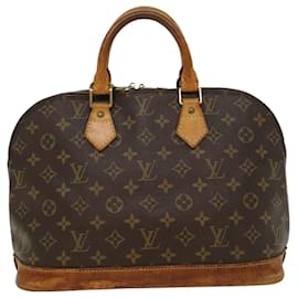 Louis Vuitton-LOUIS VUITTON Monogram Alma Hand Bag M51130 LV Auth Z059-Monogram