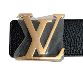 Louis Vuitton Cinturón Con Hebilla y Monograma 1990-2000 De Louis