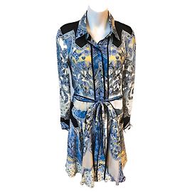 ROBERTO CAVALLI Dresses T.IT 42 Synthetic Blue