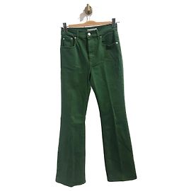 JW ANDERSON Vaqueros T.fr 36 Algodón Verde