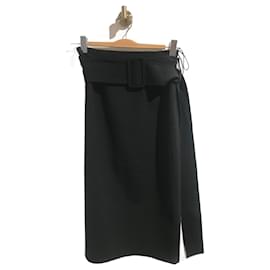 Oscar de la Renta-OSCAR DE LA RENTA  Skirts T.International XS Wool-Black