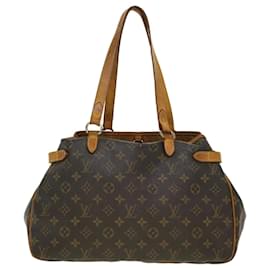 Louis Vuitton-LOUIS VUITTON Monogramm Batignolles Horizontale Einkaufstasche M.51154 LV Auth bs5468-Monogramm