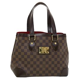 Louis Vuitton-LOUIS VUITTON Damier Ebene Hampstead PM Tote Bag N51205 Auth LV 42865-Autre