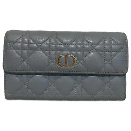Carteras DIOR T.  Cuero Azul