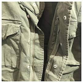 Autre Marque-OTHER BRAND  Jackets T.International L Cotton-Khaki