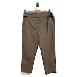 Marni-MARNI  Trousers T.International S Cotton-Beige