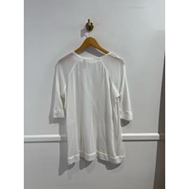 Stella Mc Cartney-Camiseta STELLA MCCARTNEY.Viscosa Internacional M-Blanco