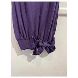 Azzaro-AZZARO Vestidos T.Lana S Internacional-Púrpura
