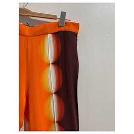 Autre Marque-MARCO DE VINCENZO Pantalon T.International M Viscose-Orange