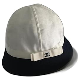 Chanel-Chanel Eimer Hut-Weiß