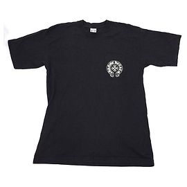 Chrome Hearts Camiseta Chrome Corazones Negro
