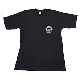 Chrome Hearts-Camiseta Chrome Corazones-Negro