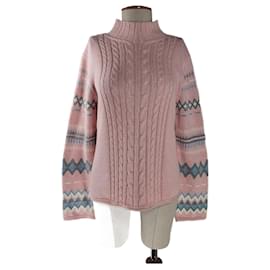 Pendleton-Knitwear-Pink,Grey