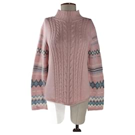 Pull en coton Pendleton Rose Gris Rose Gris