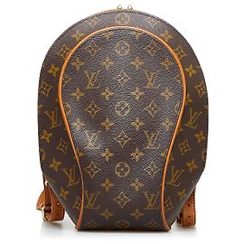 Louis Vuitton Brown Monogram Elipse Sac a Dos Marrom