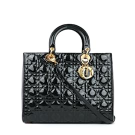 Dior-DIOR  Handbags T.  Leather-Black