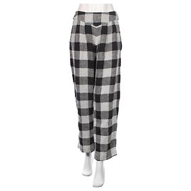 Pantalone Vichy Grigio Nero Bitte Kai Rand Nero Grigio