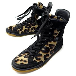 Louis Vuitton-NEW SHOES LOUIS VUITTON FUTURIST SNEAKERS BOOTS MOKA 37 SUEDE SHOES-Other
