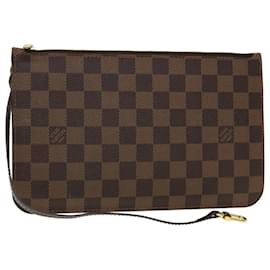 Louis Vuitton-LOUIS VUITTON Damier Ebene Neverfull MM Pouch Accessory Pouch LV Auth 43080-Other
