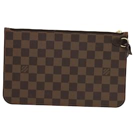 Louis Vuitton-LOUIS VUITTON Damier Ebene Neverfull MM Pouch Accessory Pouch LV Auth 43080-Other