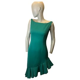 Autre Marque Robe asymétrique Alcoolique Vert