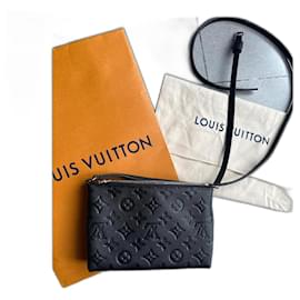 Louis Vuitton-Pallas BB schwarz Louis Vuitton mit Schultergurt-Schwarz