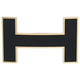 Hermès-Accessories HERMES Buckle only / Black Metal Belt Buckle - 101235-Black