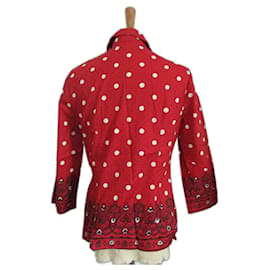 Autre Marque-Provencal shirt, taille 40.-Red
