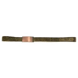 Marc Jacobs cinto de metal dourado. Dourado