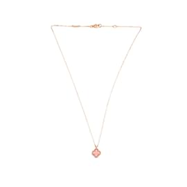 Van Cleef & Arpels Sweet Alhambra Pendant Necklace Golden