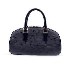 Louis Vuitton Borsa a mano Jasmin in pelle Epi nera vintage Nero