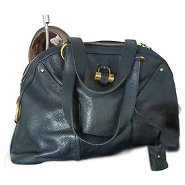 YVES SAINT LAURENT MUSE BAG Black