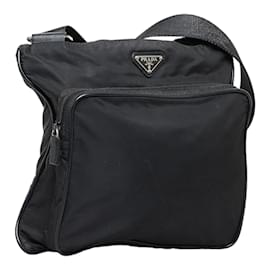 Prada-Tessuto Crossbody Bag VA0188-Black