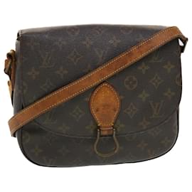 Louis Vuitton-LOUIS VUITTON Monogram Saint Cloud GM Shoulder Bag M51242 LV Auth 43957-Monogram