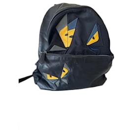 Fendi-Backpacks-Black