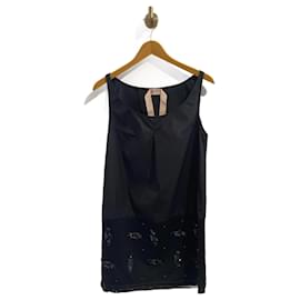 N°21-N°21  Dresses T.International XS Cotton-Black