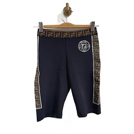 Pantalones cortos FENDI.Sintético Internacional S Negro