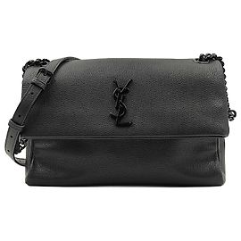 Borsa Saint Laurent West Hollywood in pelle nera Nero