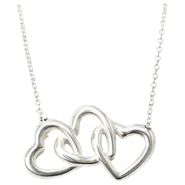 Tiffany & Co-Tiffany & Co Triple Heart-Silvery