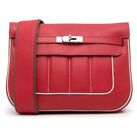 Hermès Red Swift Berline 28 Rouge